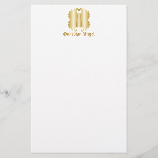 Guardian Angel Stationery (Front)