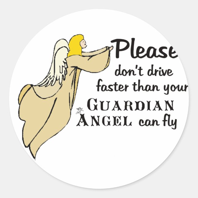 Guardian Angel Stickers (Front)