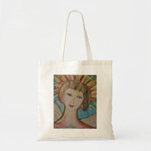 Guardian Angel Tote Bag by ValAries