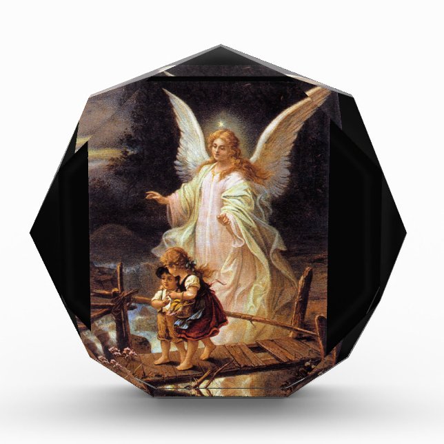 Guardian Angel With Children Photo Block (Front)
