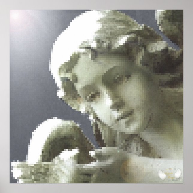 Guardian Angelic Dazzling Vision Poster-Customise Poster (Front)