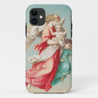 Guardian Angels Carrying A Child Ethereal Art