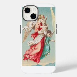 Guardian Angels Carrying A Child Ethereal Art iPhone 14 Case