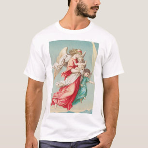 Guardian Angels Carrying A Child Ethereal Art T-Shirt
