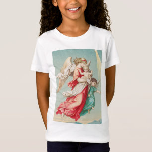 Guardian Angels Carrying A Child Ethereal Art T-Shirt
