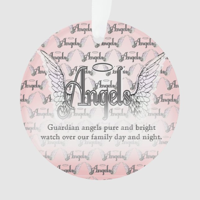 Guardian Angels Ornament (Front)