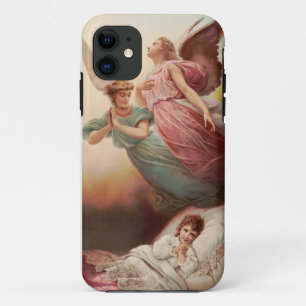 Guardian angels with child iPhone 11 case