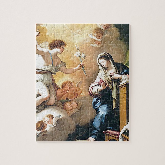 Guardian Angels with Gifts Jigsaw Puzzle (Vertical)