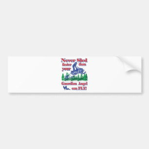 Guardian-Angle-colour Bumper Sticker
