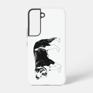 Guardian Bulldog, Motion Lines Samsung Galaxy Case