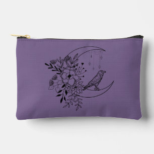 Guardian Crow Zipper Pouch Tarot Card Bag