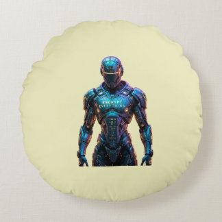 Guardian Encrypt Everything Round Cushion