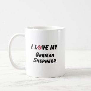 Guardian of Coffee: German Shepherd Mug