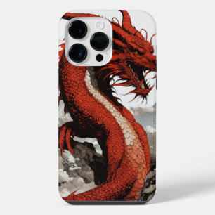 : "Guardian of Elegance: Dragon-Themed iPhone Case