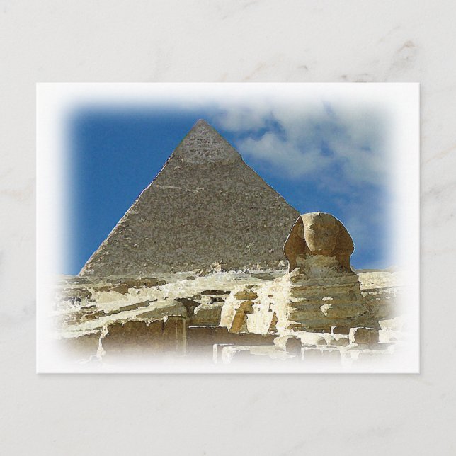 Guardian of Giza Postcard (Front)