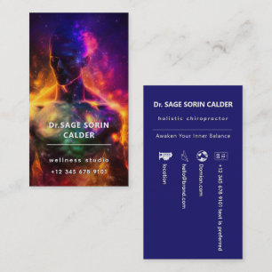 Guardian of Peace Luminous Human Business Card