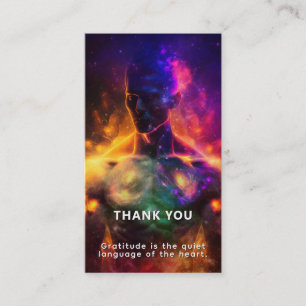 Guardian of Peace Luminous Human Business Card