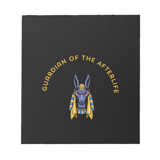 Guardian of the Afterlife Notepad (Front)