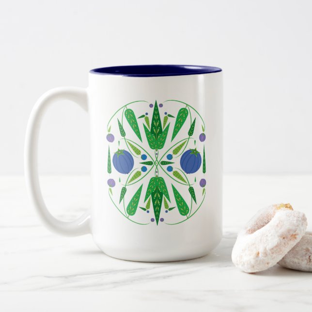 Guardian Of The Blueberries 15oz. Mug (With Donut)