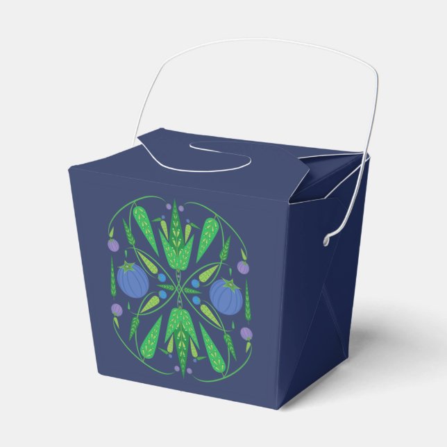 Guardian Of The Blueberries Favour Box (Front Side)