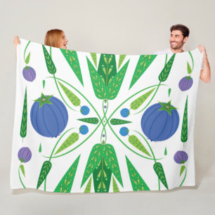Guardian Of The Blueberries Fleece (3 Sizes) Blanket