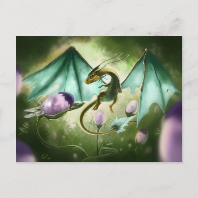 Guardian of the Fairies Postcard (Front)