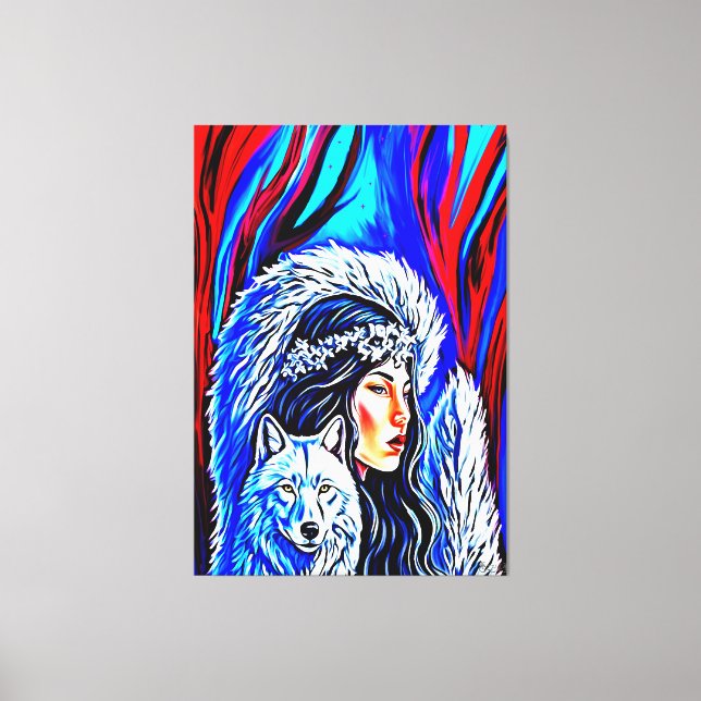 Guardian of the Frost Canvas Print (Front)