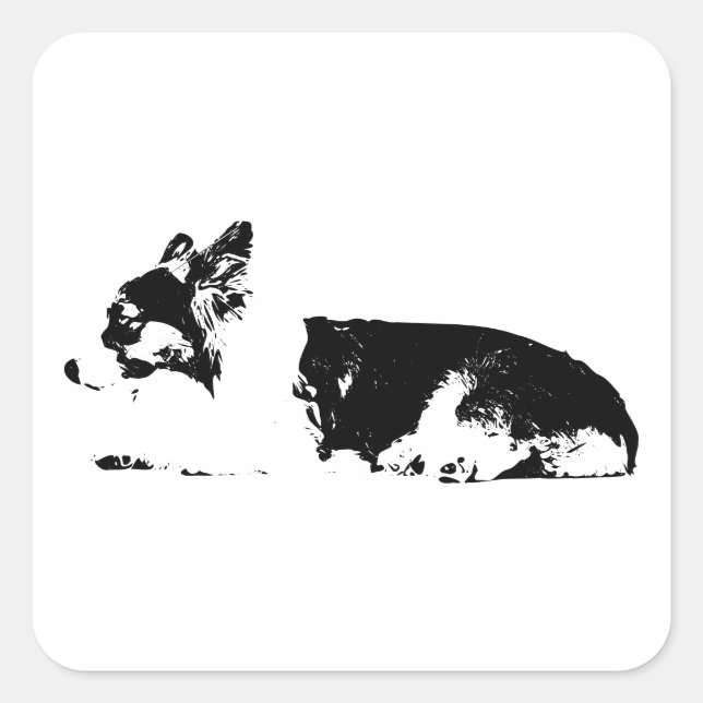 Guardian of the Lamplight Square Sticker (Front)