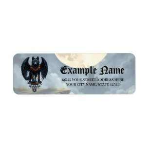 Guardian of the Moon – The Black Winged Wolf