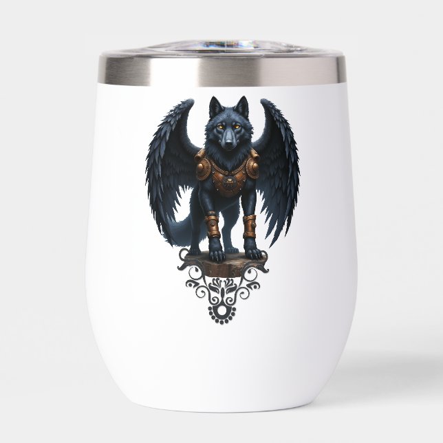 Guardian of the Moon – The Black Winged Wolf (Front)