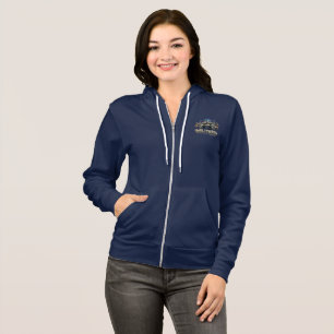 Guardian of The Nation- Dark mode Women Full-zip Hoodie
