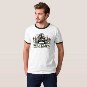 Guardian of The Nation Men Ringer T-Shirt