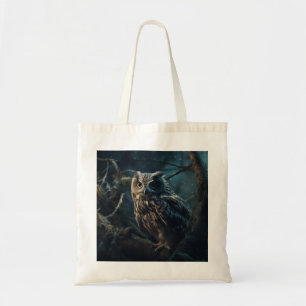 Guardian of the Night Owl Tote Bag