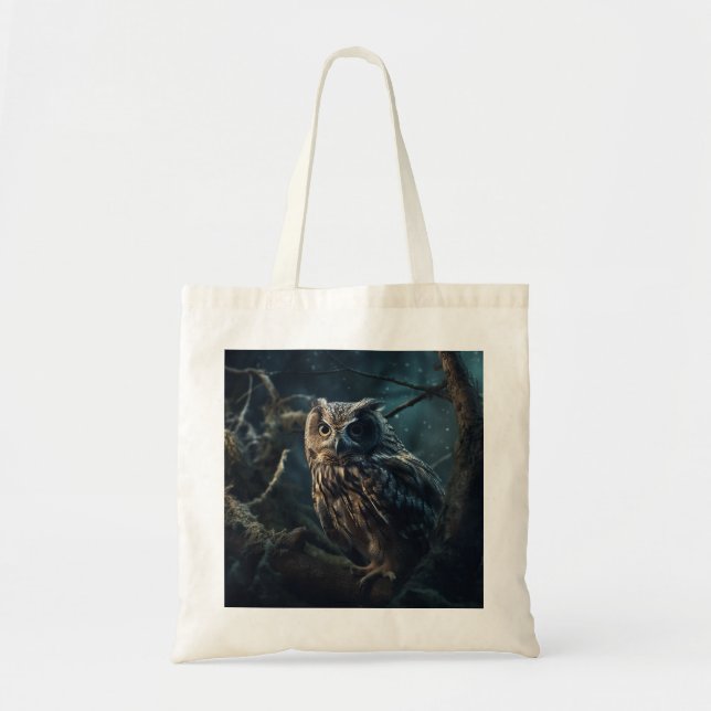 Guardian of the Night Owl  Tote Bag (Front)