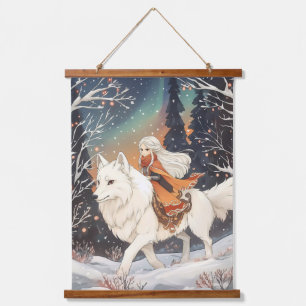 Guardian of the Northern Lights Hanging Tapestry
