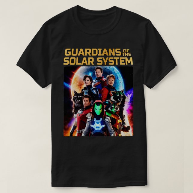 Guardian of the Solar System MC Universe Super Her T-Shirt (Design Front)