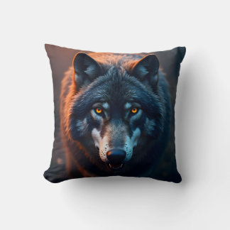 Guardian Of The Wild – Noble Wildlife Art Throw Cushion