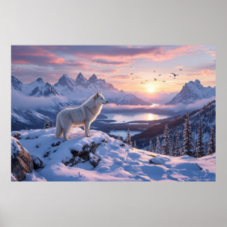 Guardian of the Winter Peaks Poster