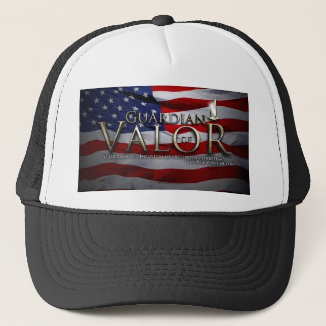 Guardian Of Valour Trucker Hat (Front)