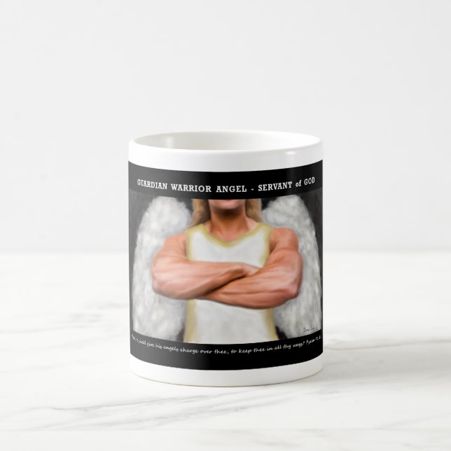 Guardian Warrior Angel Mug (Center)