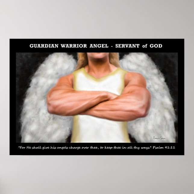 Guardian Warrior Angel Poster (Front)