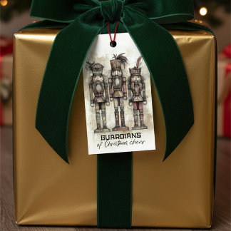 Guardians of Christmas Cheer Nutcracker Gift Tag
