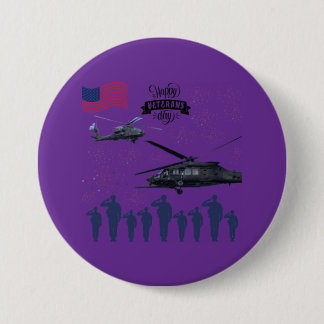 Guardians of Freedom purple 7.5 Cm Round Badge