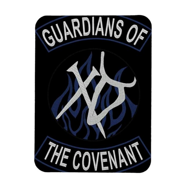 "Guardians of the Covenant" magnet (Vertical)