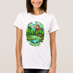 Guardians of the Forest: Earth Day Initiative T-Shirt