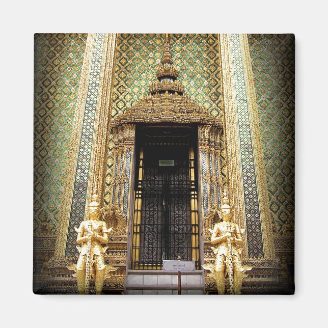 Guardians of the Golden Palace Thail Photo Magnet (Front)