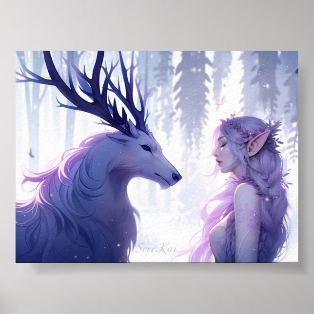 Guardians of the Lavender Forest Print & Download (Front)