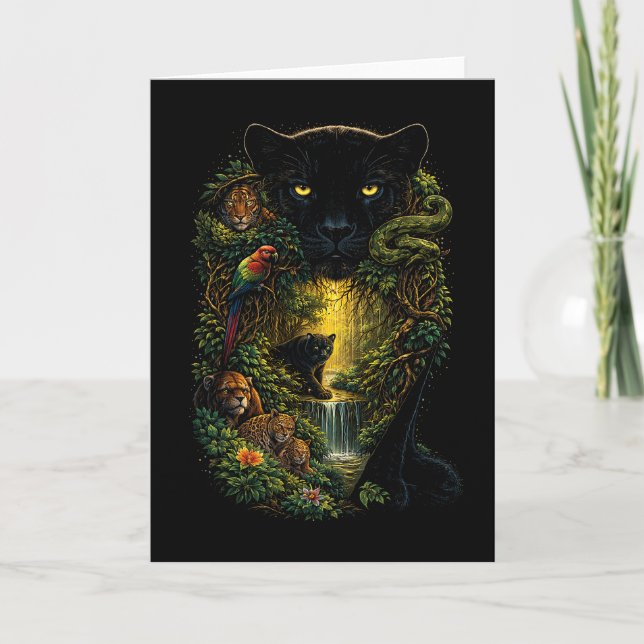 Guardians of the Wild Holiday Card (Front)