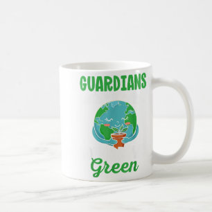 Guardians Of Tomorrows Green Save The Planet Earth Coffee Mug