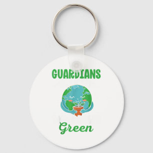 Guardians Of Tomorrows Green Save The Planet Earth Key Ring